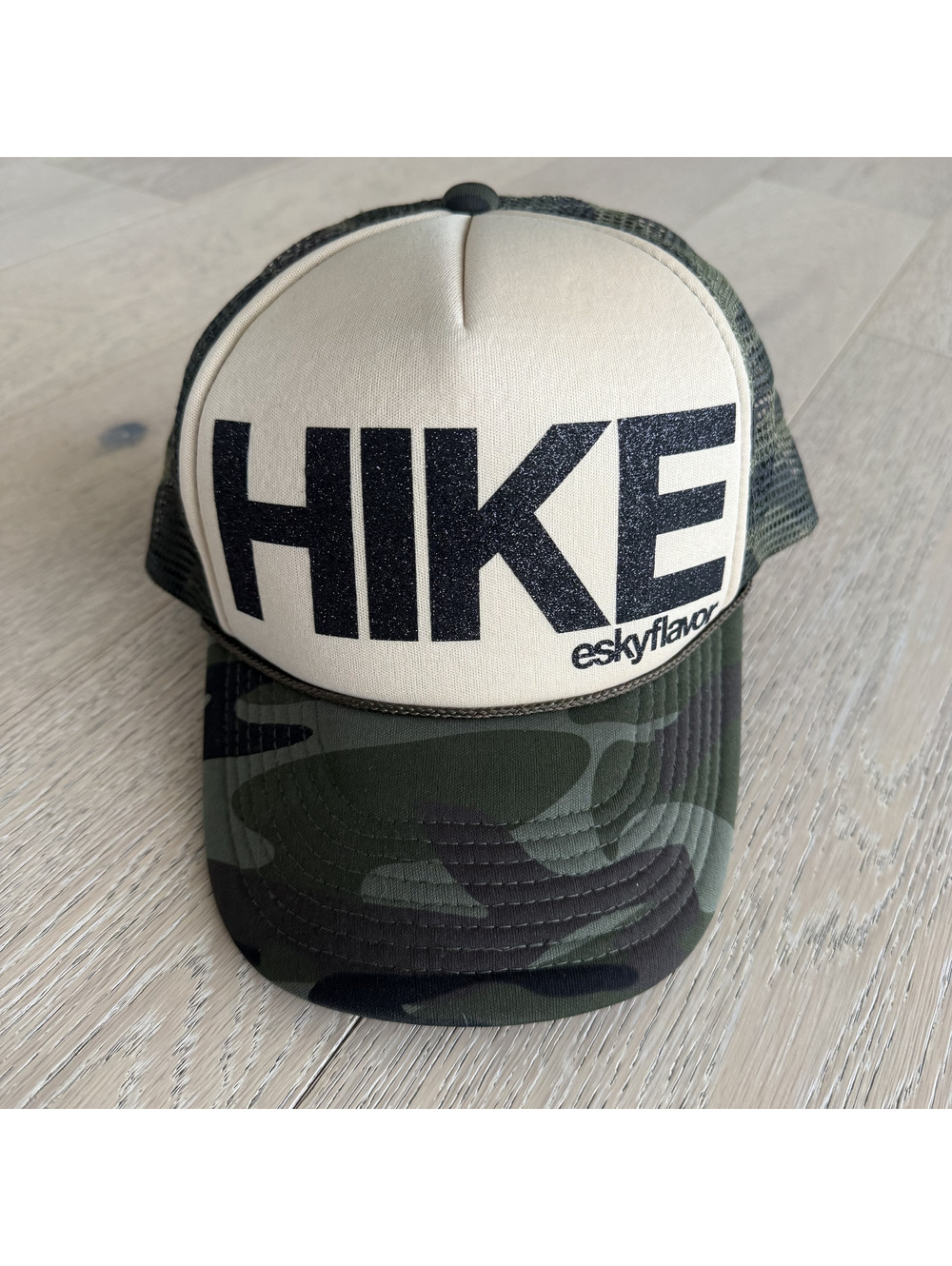 Double Portion HIKE Camouflage Mesh Cap Hat Hiker Hiking